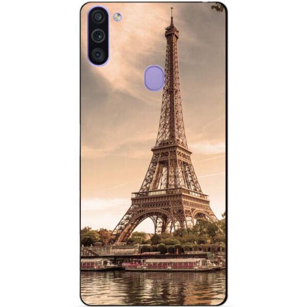 

Силиконовый бампер чехол Candy для Samsung M11 Galaxy M115f с рисунком Париж