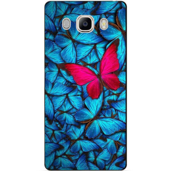 

Чехол силиконовый бампер Candy для Samsung J7 2016 Galaxy J710 с рисунком Бабочка