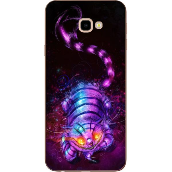 

Бампер силиконовый Candy для Samsung J4 Plus Galaxy J415 с рисунком Чеширский кот