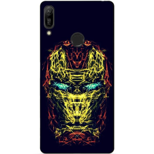 

Бампер силиконовый чехол Candy для Huawei Y6 Pro 2019 Железный человек