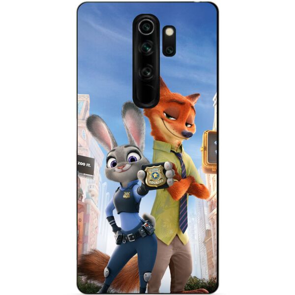

Силиконовый чехол бампер Candy для Xiaomi Redmi Note 8 Pro с рисунком Зверополис Джуди
