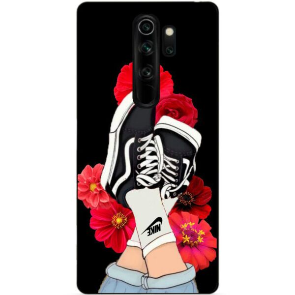 

Силиконовый чехол бампер Candy для Xiaomi Redmi Note 8 Pro с рисунком Кеды