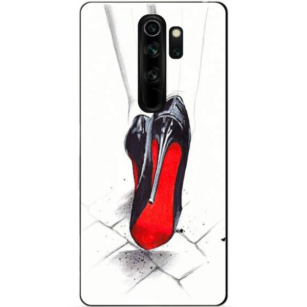 

Силиконовый чехол бампер Candy для Xiaomi Redmi Note 8 Pro с рисунком Лабутены