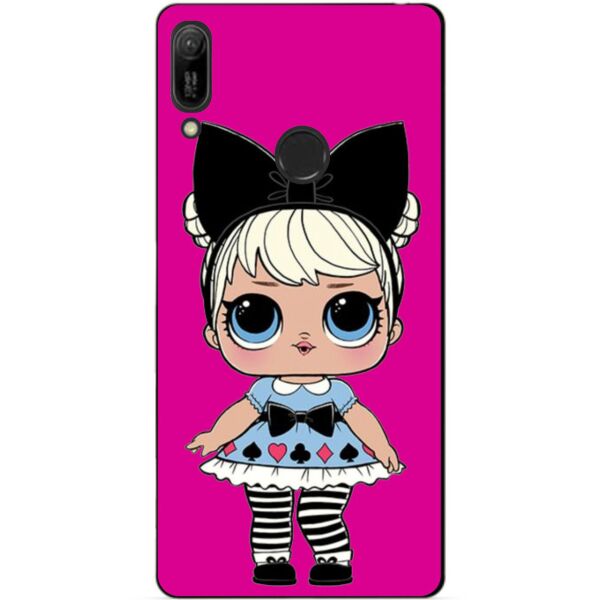 

Бампер силиконовый чехол Candy для Huawei Y6 Pro 2019 Куколка LOL