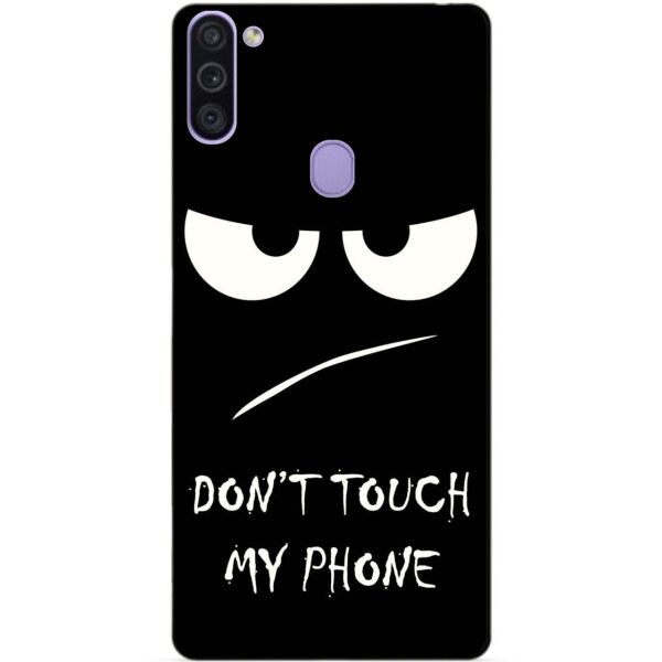 

Силиконовый бампер чехол Candy для Samsung M11 с рисунком Глаза