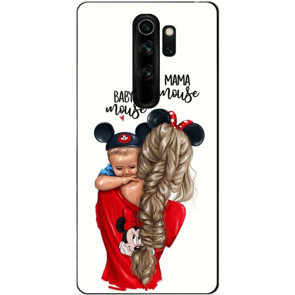 

Силиконовый чехол бампер Candy для Xiaomi Redmi Note 8 Pro с рисунком Мама с малышом