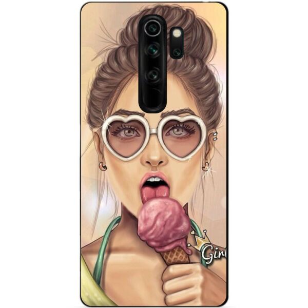 

Силиконовый чехол бампер Candy для Xiaomi Redmi Note 8 Pro с рисунком Мороженое