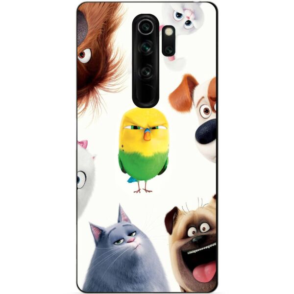

Силиконовый чехол бампер Candy для Xiaomi Redmi Note 8 Pro с рисунком Тайная Жизнь Домашних Животных