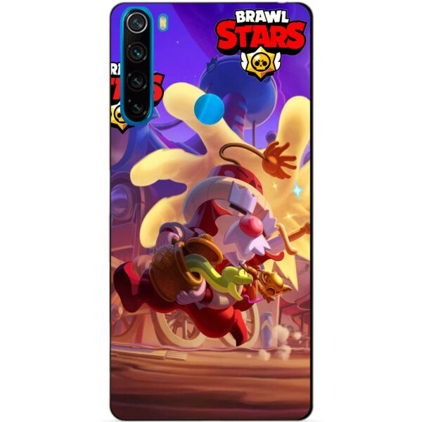 

Силиконовый чехол бампер Candy для Xiaomi Redmi Note 8 Базар Тары Гэйл Бравл Старс