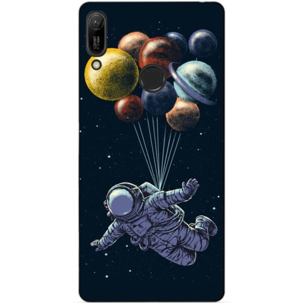 

Бампер силиконовый чехол Candy для Huawei Y6 Pro 2019 Планеты