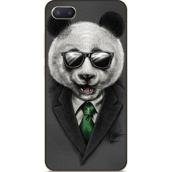 

Силиконовый чехол Candy для Iphone 8 plus с рисунком Панда в очках