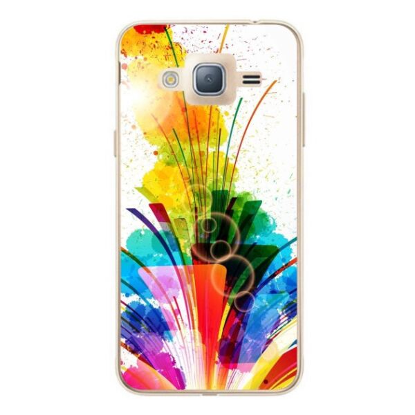 

Бампер силиконовый Candy для Samsung J7 Neo Galaxy J701 с рисунком Взрыв красок