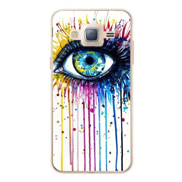 

Бампер силиконовый Candy для Samsung J7 Neo Galaxy J701 с рисунком Глаз