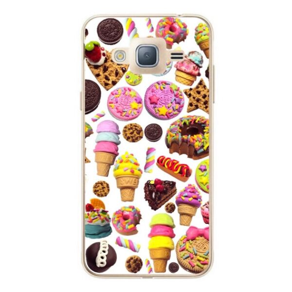

Бампер силиконовый Candy для Samsung J7 Neo Galaxy J701 с рисунком Десерты