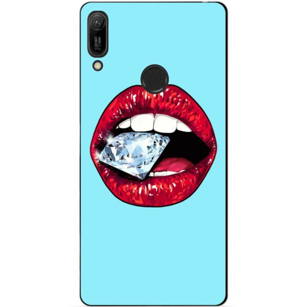 

Бампер силиконовый чехол Candy для Huawei Y6 Pro 2019 с рисунком Алмаз
