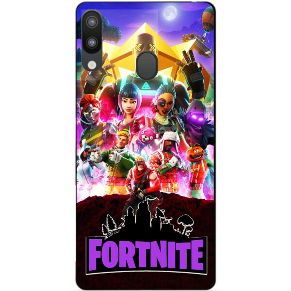 

Силиконовый бампер чехол Candy для Samsung M20 2019 Galaxy M205f с рисунком Fortnite
