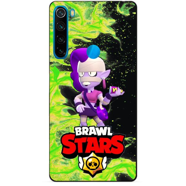 

Силиконовый чехол бампер Candy для Xiaomi Redmi Note 8 с Героем Brawl Stars Эмз