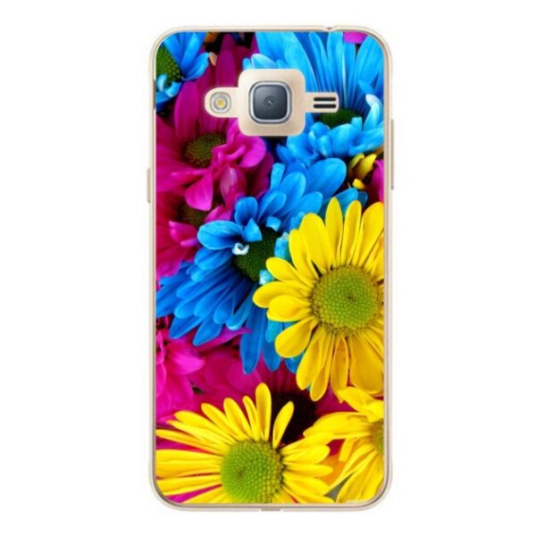 

Бампер силиконовый Candy для Samsung J7 Neo Galaxy J701 с рисунком Хризантемы