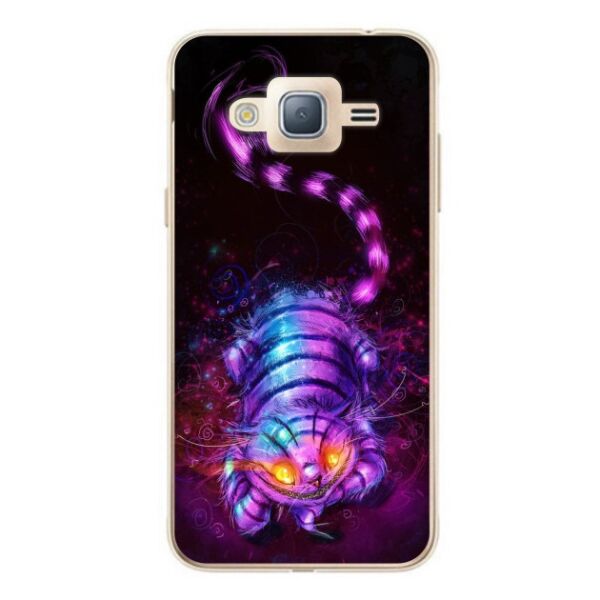 

Бампер силиконовый Candy для Samsung J7 Neo Galaxy J701 с рисунком Чеширский кот