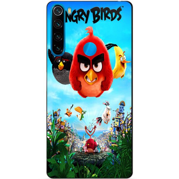 

Силиконовый чехол бампер Candy для Xiaomi Redmi Note 8 с рисунком Angry Birds