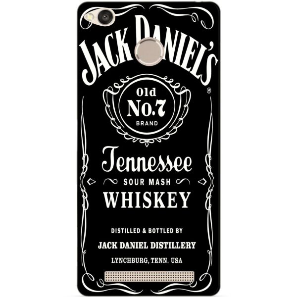 

Чехол силиконовый бампер Candy для Xiaomi Redmi 3s 3 Pro с рисунком Jack Daniels