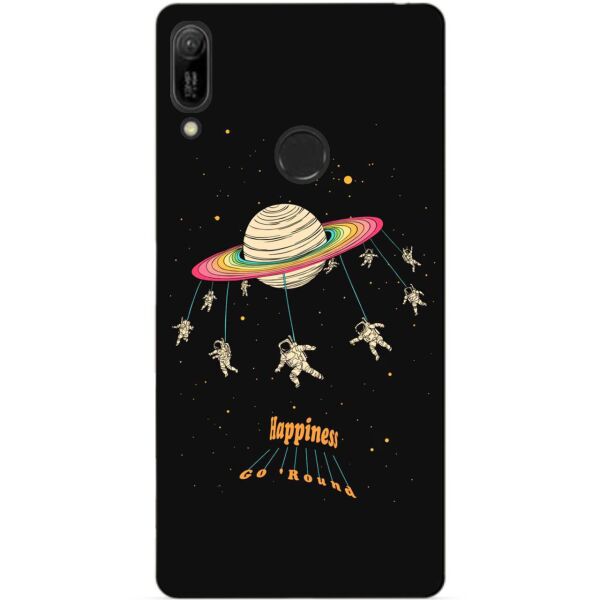 

Бампер силиконовый чехол Candy для Huawei Y6 Pro 2019 с рисунком Карусель