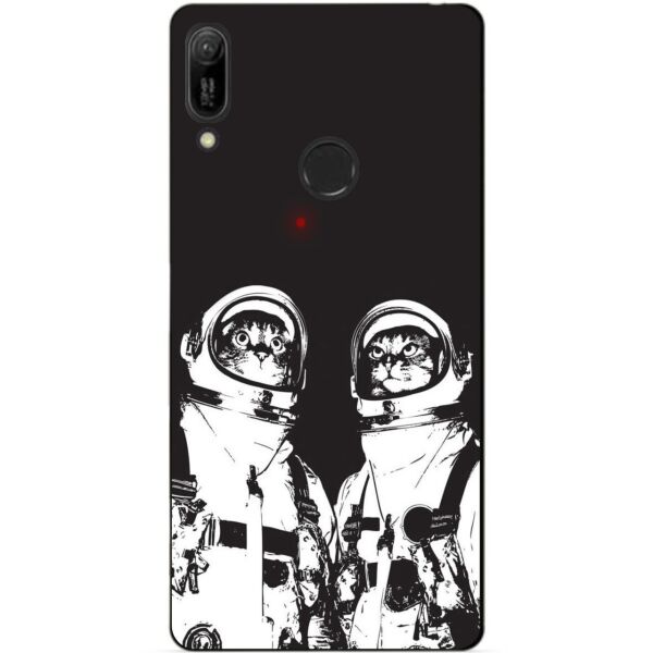 

Бампер силиконовый чехол Candy для Huawei Y6 Pro 2019 с рисунком Коты астронавты