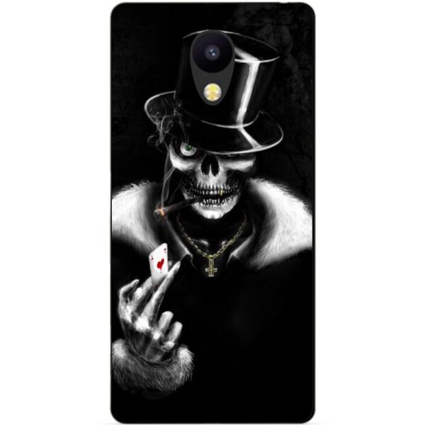 

Силиконовый бампер чехол Candy для Meizu M5c с рисунком Карта Туз