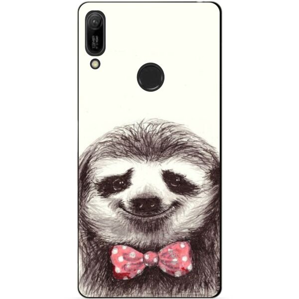 

Бампер силиконовый чехол Candy для Huawei Y6 Pro 2019 с рисунком Ленивец