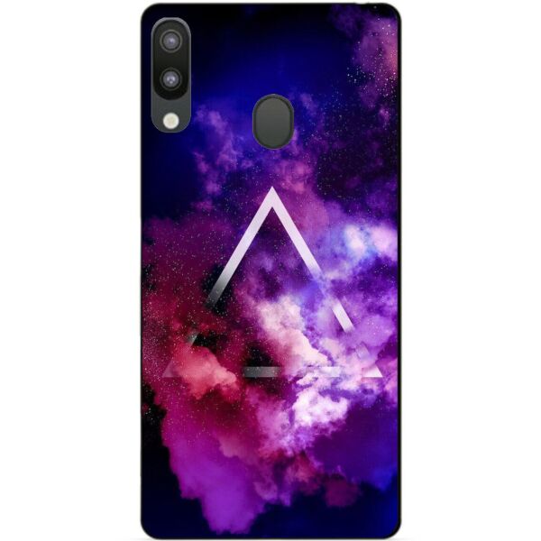 

Силиконовый бампер чехол Candy для Samsung M20 2019 Galaxy M205f с рисунком Космос