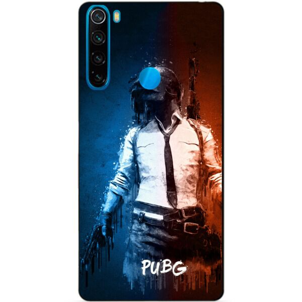 

Силиконовый чехол бампер Candy для Xiaomi Redmi Note 8 с рисунком PUBG