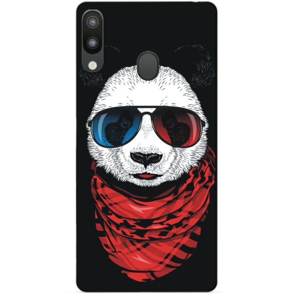 

Силиконовый бампер чехол Candy для Samsung M20 2019 Galaxy M205f с рисунком Панда