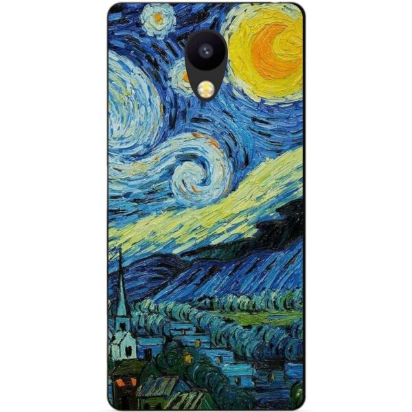 

Силиконовый бампер чехол Candy для Meizu M5c с рисунком Лунная ночь