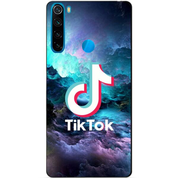 

Силиконовый чехол бампер Candy для Xiaomi Redmi Note 8 с рисунком Tik Tok
