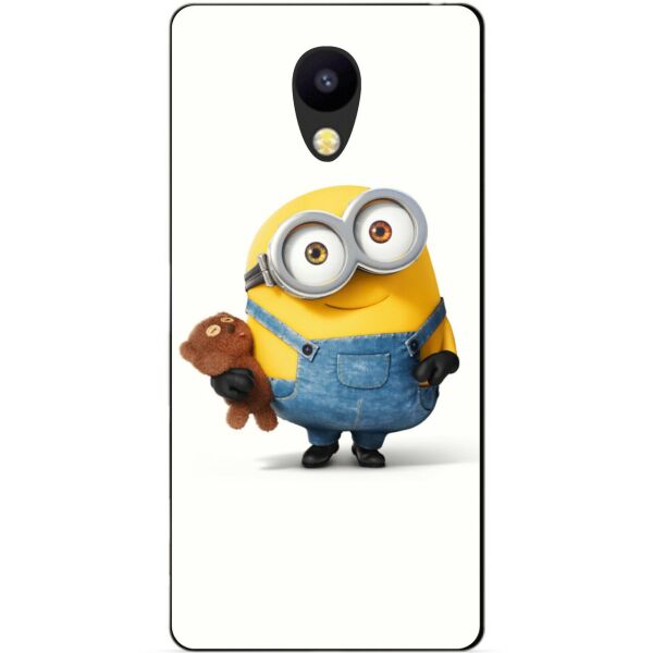 

Силиконовый бампер чехол Candy для Meizu M5c с рисунком Миньон Боб