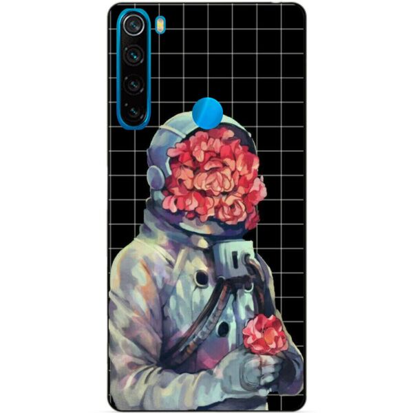 

Силиконовый чехол бампер Candy для Xiaomi Redmi Note 8 с рисунком Букет цветов