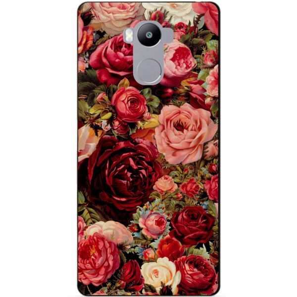 

Чехол силиконовый бампер Candy для Xiaomi Redmi 4 Redmi 4 Prime с рисунком Красные Розы