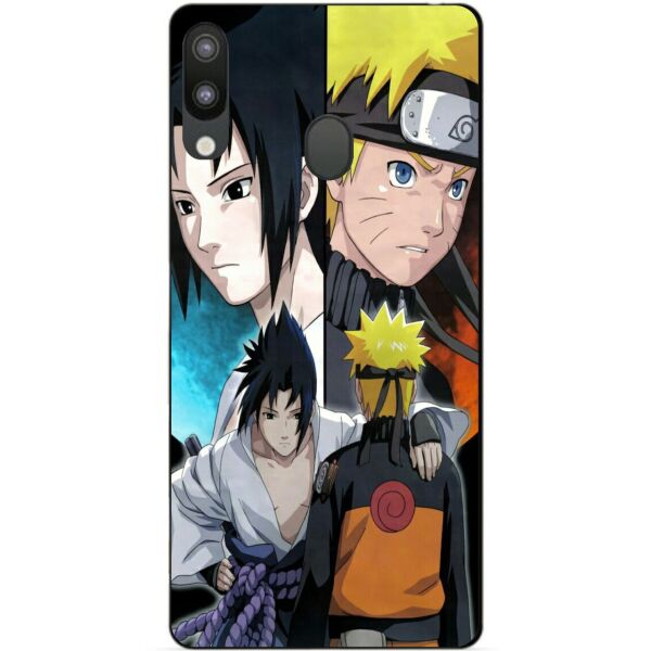 

Силиконовый бампер чехол Candy для Samsung M20 2019 с рисунком Наруто Узумаки