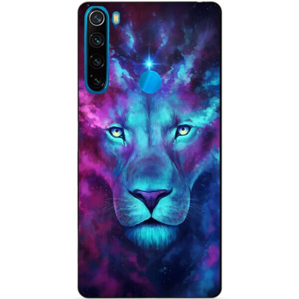 

Силиконовый чехол бампер Candy для Xiaomi Redmi Note 8 с рисунком Космический лев