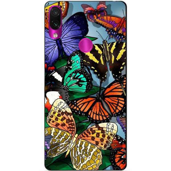 

Чехол силиконовый бампер Candy для Xiaomi Redmi 7 Бабочки