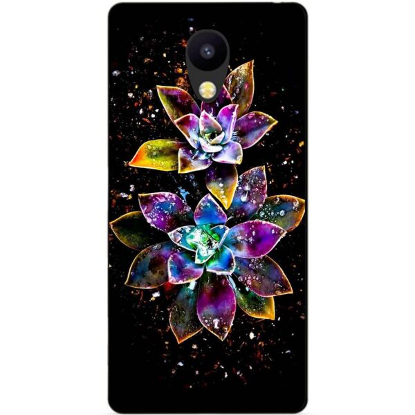 

Силиконовый чехол Candy для Meizu M5c с рисунком Волшебные цветы