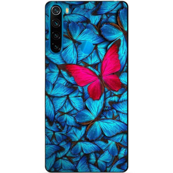 

Силиконовый чехол бампер Candy для Xiaomi Redmi Note 8 с рисунком Мотыльки