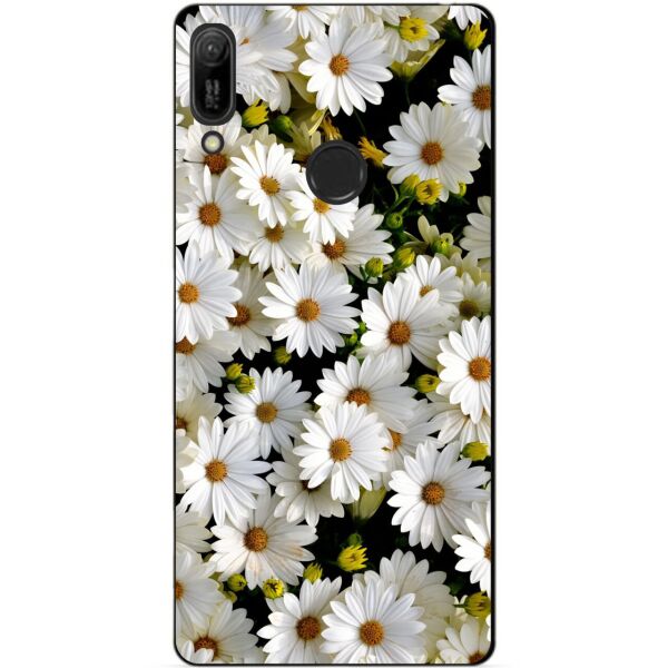 

Бампер силиконовый чехол Candy для Huawei Y6 Pro 2019 с рисунком Ромашки