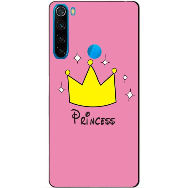 

Силиконовый чехол бампер Candy для Xiaomi Redmi Note 8 с рисунком Принцесса