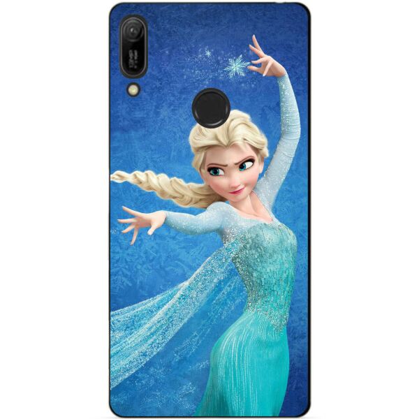 

Бампер силиконовый чехол Candy для Huawei Y6 Pro 2019 с рисунком Эльза