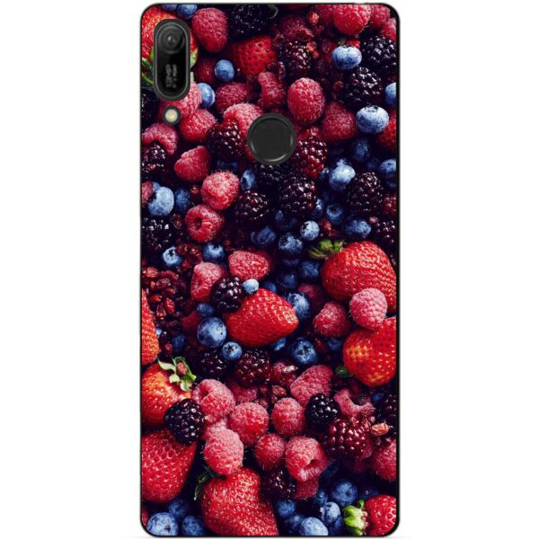 

Бампер силиконовый чехол Candy для Huawei Y6 Pro 2019 с рисунком Ягоды