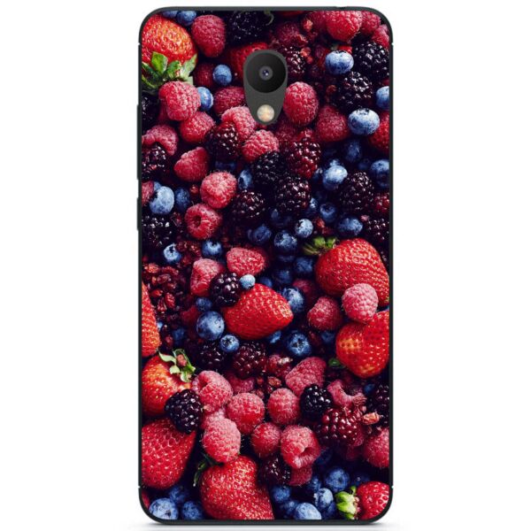 

Силиконовый чехол Candy для Meizu M5s с рисунком Ягоды