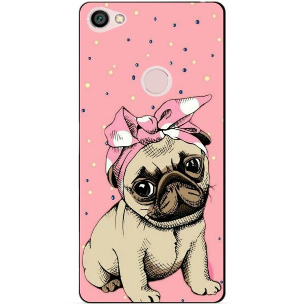 

Чехол силиконовый бампер Candy для Xiaomi Redmi Note 5a Prime Мопсик