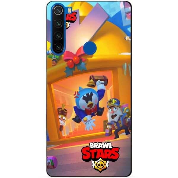 

Силиконовый чехол бампер Candy для Xiaomi Redmi Note 8t Веселые каникулы Мистер П.