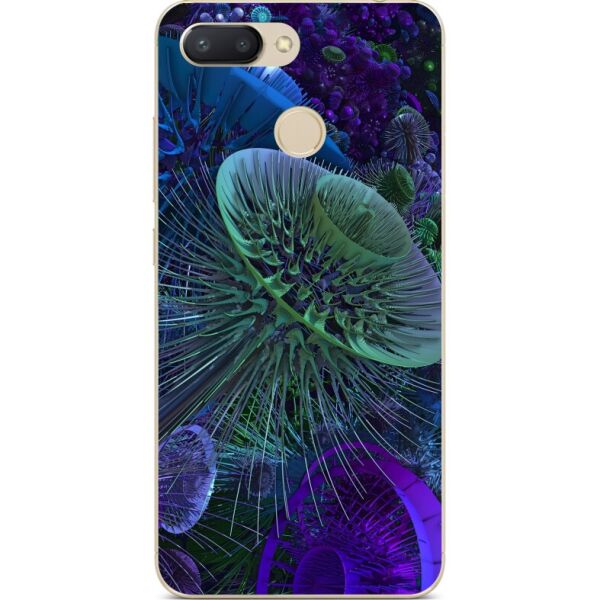 

Бампер силиконовый Candy для Xiaomi Mi 8 Lite с рисунком Растение